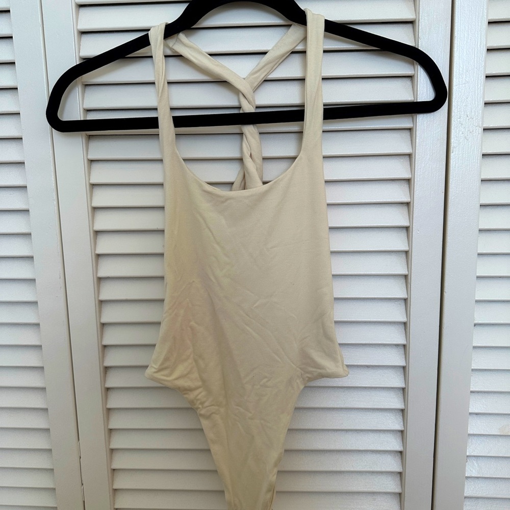 Oh polly beige Bodysuit